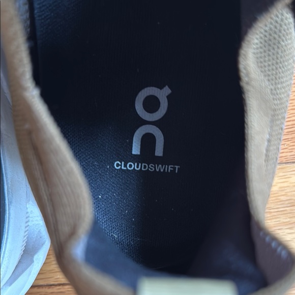 On Cloud Cloudswift Running Brown and Black Sneakers - Like New Work Once - Picture 2 of 5